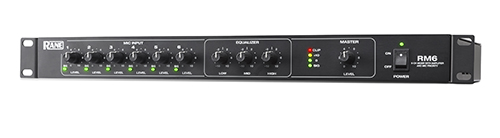 RM6 6-Channel Mixer