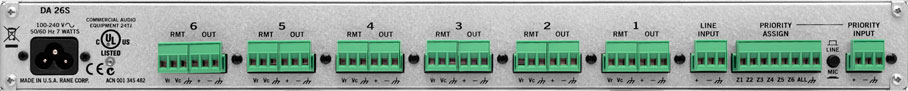 DA 26S Distribution Amplifier