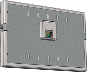 DR6 back side of wall plate