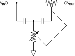 Bridged-T RC section used by API in active proportional-Q equalizer
