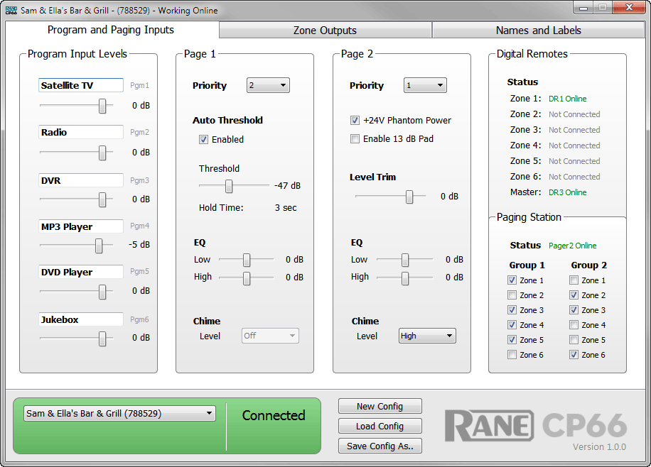 CP66 Software