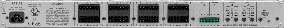 DA216S Distribution Amplifier