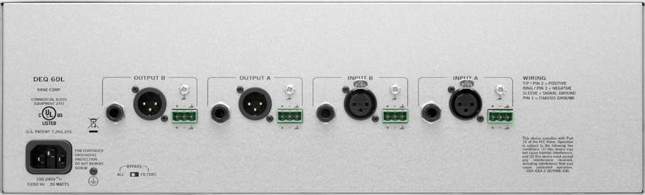 DEQ60L Graphic Equalizer