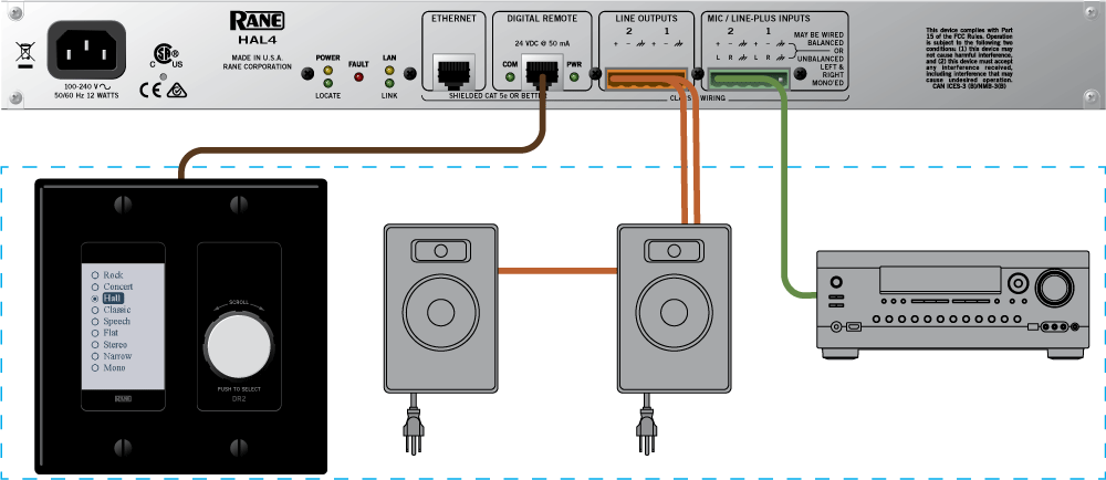 HAL4 Stereo System with Tone Presets