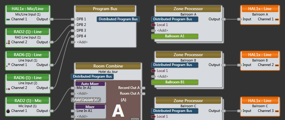 Halogen Distributed Program Bus