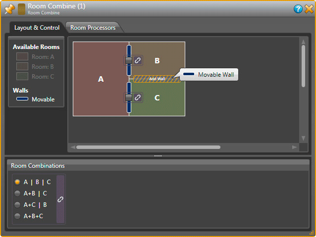 Halogen Room Combine Layout