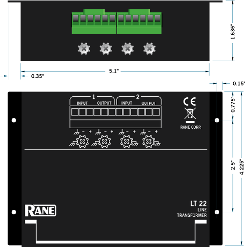 BB 22 Dimensions