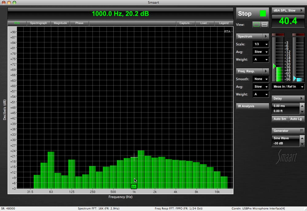 MA3 room noise