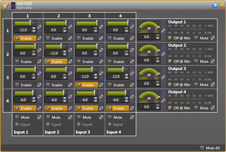 Halogen Matrix Mixer