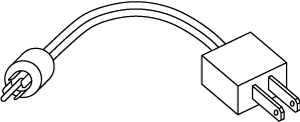 Difficult-to-find connector type.